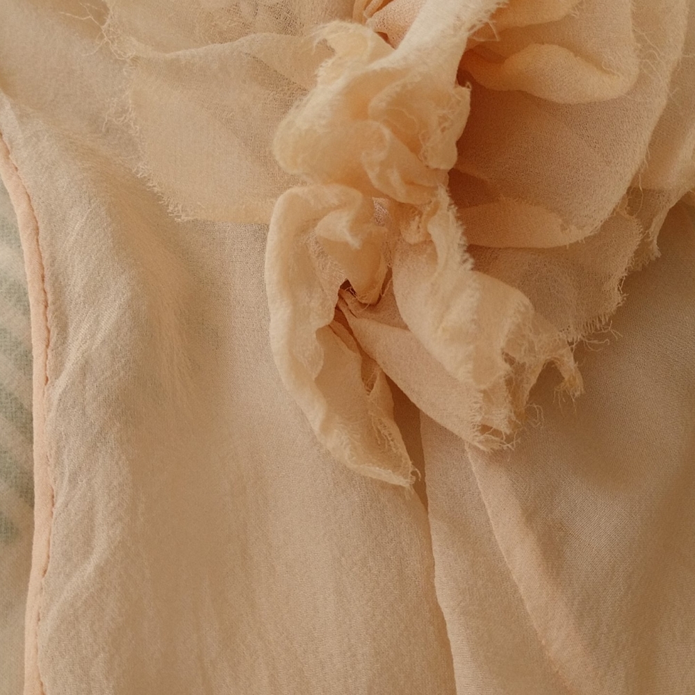 3 PIECE 1920s-30s SILK INCREDIBLE CHIFFON ENSEMBLE - Picture 8 of 16